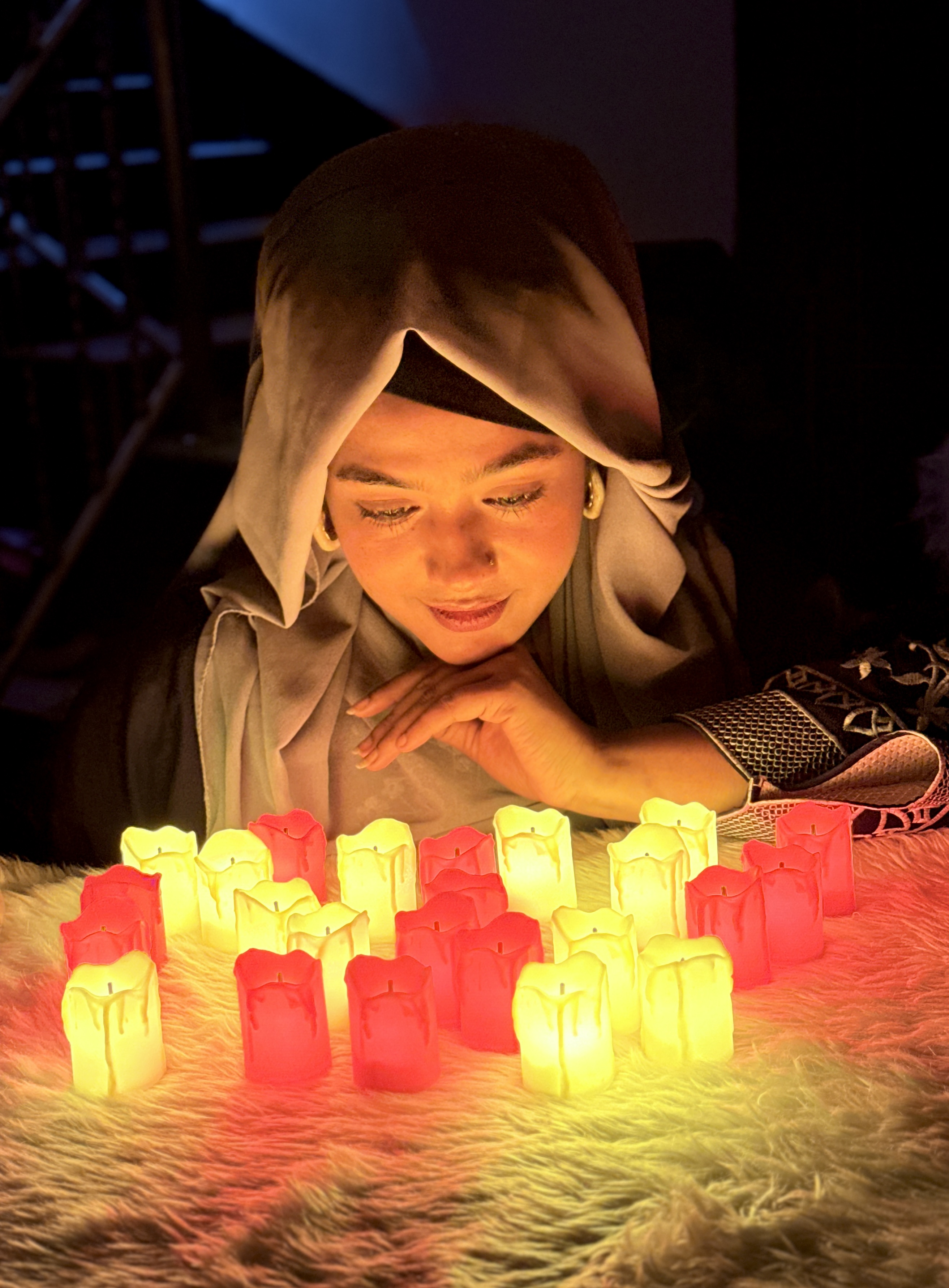 (3 PCS) Candle Light LED Lamp Special Candle Light Gift