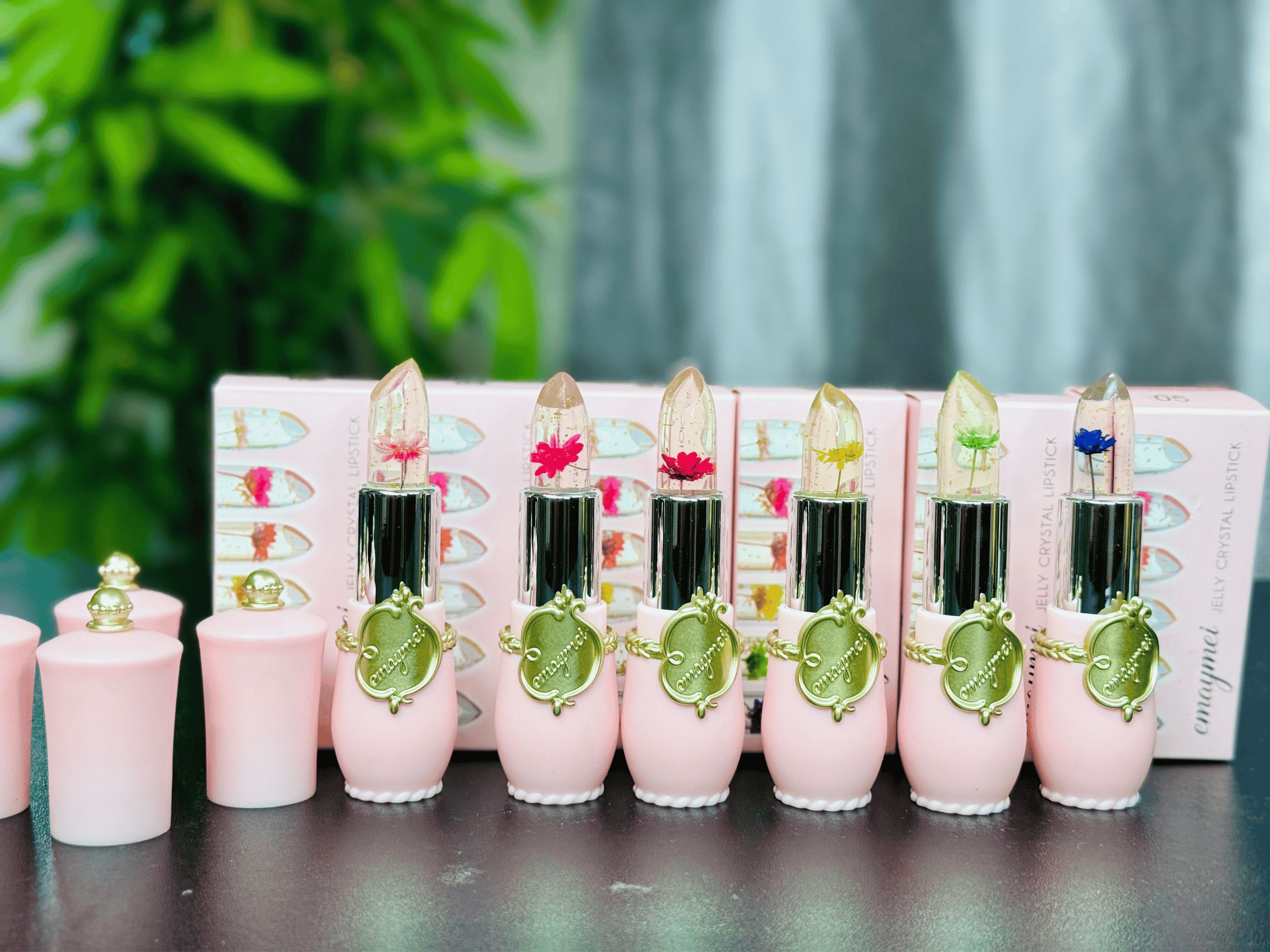 (১ পিস) Jelly Dried Flower Color Changing Lip Balm